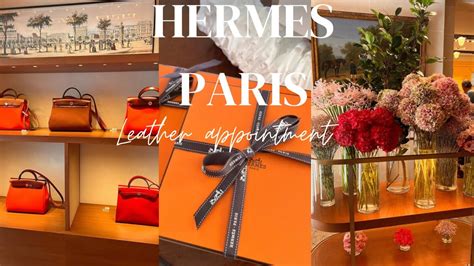 hermes paris leather appointment.